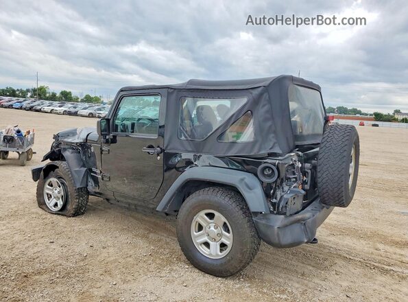 1C4AJWAG3GL204316 2016 JEEP WRANGLER Black Tył lewy
