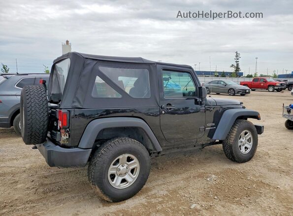 1C4AJWAG3GL204316 2016 JEEP WRANGLER Black Tył prawy