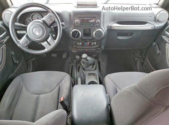 1C4AJWAG3GL204316 2016 JEEP WRANGLER Black Widok deski rozdzielczej
