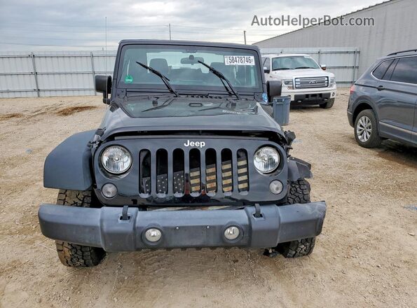 1C4AJWAG3GL204316 2016 JEEP WRANGLER Black Widok z przodu