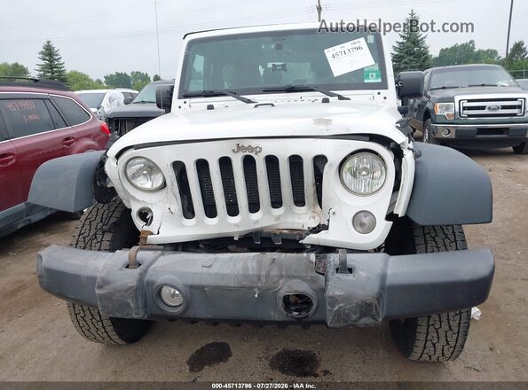 1C4AJWAG3GL255721 2016 JEEP WRANGLER White Widok zestawu wskaźników