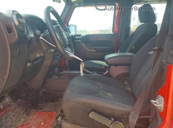 1C4AJWAG5HL534346 2017 JEEP WRANGLER Red Vista interior delantera