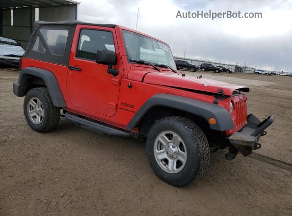 1C4AJWAG8HL621724 2017 JEEP WRANGLER Red Առջևի աջ