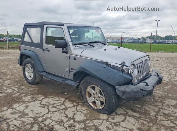 1C4AJWAGXGL257496 2016 JEEP WRANGLER Gray Front right