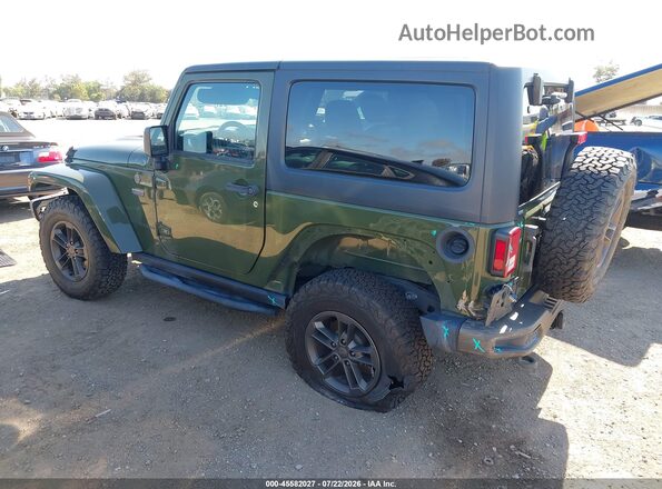 1C4AJWBG2GL282018 2016 JEEP WRANGLER Green Հետևի ձախ