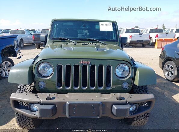 1C4AJWBG2GL282018 2016 JEEP WRANGLER Green Սարքավորումների վահանակի տեսք