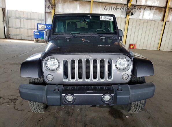 1C4AJWBG2JL936636 2018 JEEP WRANGLER Gray Front view