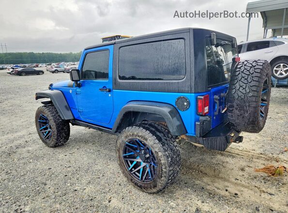1C4BJWCG0GL104451 2016 JEEP WRANGLER Blue უკანა მარცხენა