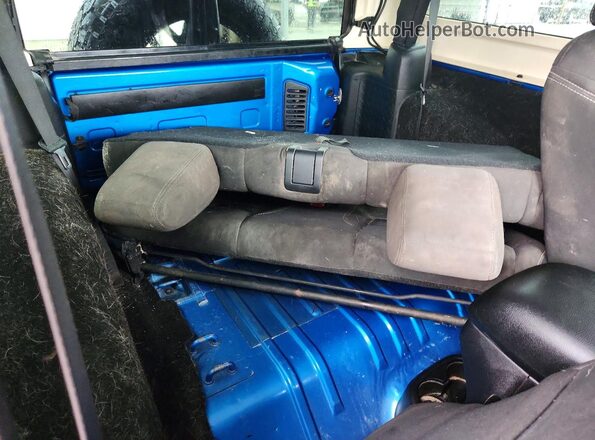 1C4BJWCG0GL104451 2016 JEEP WRANGLER Blue უკანა სალონის ხედი