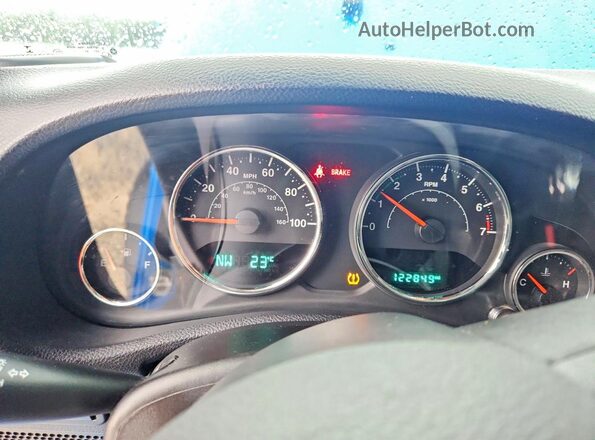1C4BJWCG0GL104451 2016 JEEP WRANGLER Blue ხელსაწყოთა პანელის ხედი