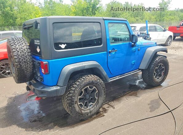 1C4BJWCG3GL218864 2016 JEEP WRANGLER Blue Rear right