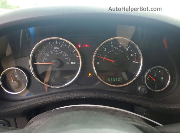 1C4BJWCG3GL218864 2016 JEEP WRANGLER Blue Instrument cluster view