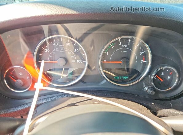 1C4BJWCG5GL172261 2016 JEEP WRANGLER Black Instrument cluster view