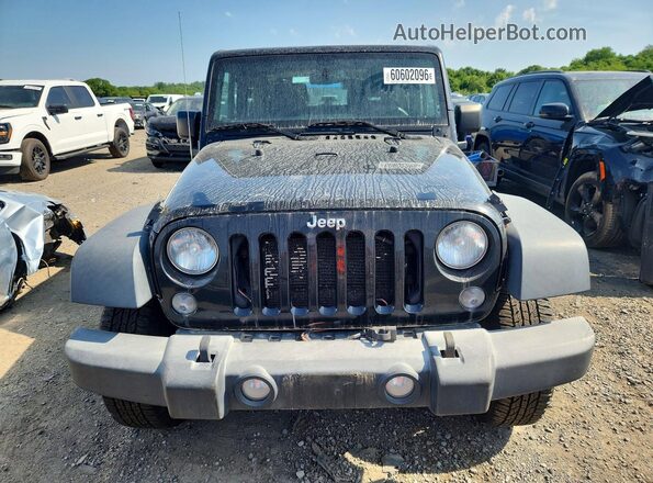 1C4BJWCG5GL172261 2016 JEEP WRANGLER Black Front view