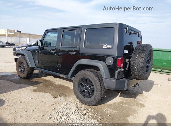 1C4BJWDG0GL333548 2016 JEEP WRANGLER UNLIMITED Черный Задняя левая четверть