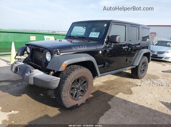 1C4BJWDG0GL333548 2016 JEEP WRANGLER UNLIMITED Черный Передняя левая четверть
