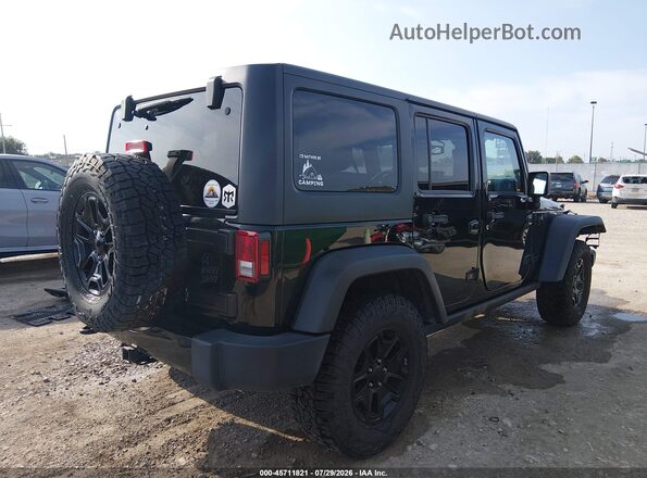 1C4BJWDG0GL333548 2016 JEEP WRANGLER UNLIMITED Черный Задняя правая четверть