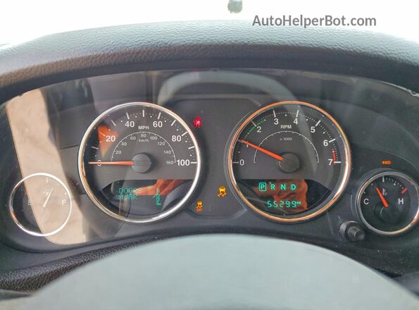 1C4BJWDG0JL894758 2018 JEEP WRANGLER Бежевый Вид щитка приборов