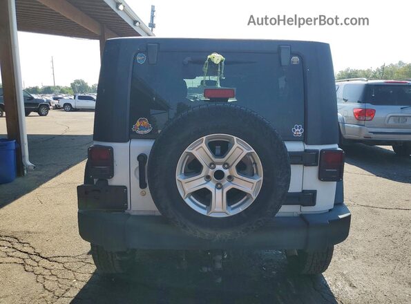 1C4BJWDG1GL109897 2016 JEEP WRANGLER White Հետևի տեսք