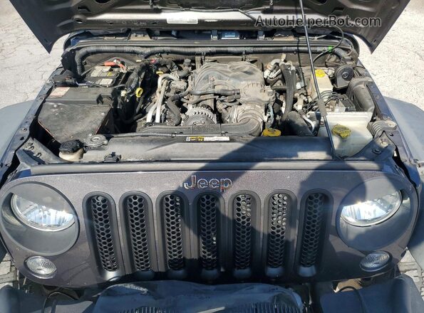 1C4BJWDG1GL178833 2016 JEEP WRANGLER Gray Вид підкапотного простору