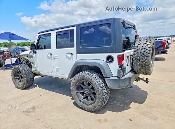 1C4BJWDG1GL201950 2016 JEEP WRANGLER White Trasero izquierdo
