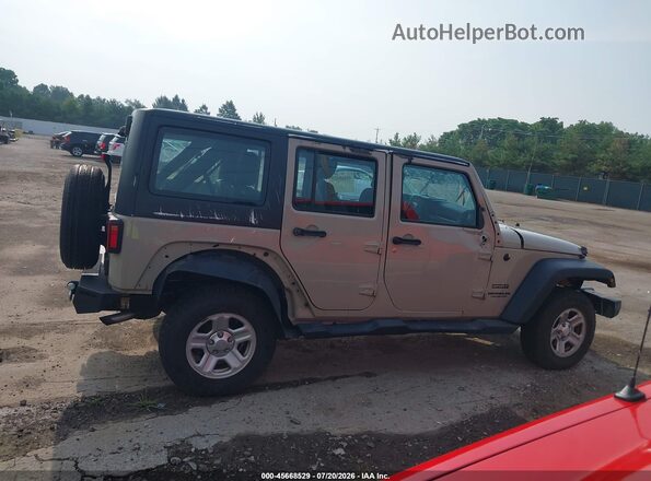 1C4BJWDG1GL318301 2016 JEEP WRANGLER UNLIMITED Tan Widok wnętrza 360 stopni