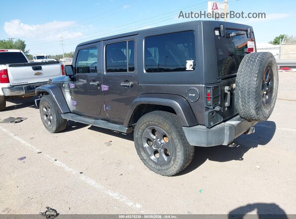 1C4BJWDG1HL575136 2017 JEEP WRANGLER UNLIMITED Gray Tył lewy