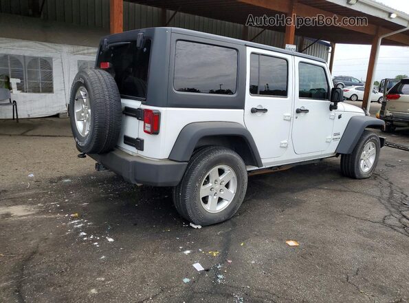 1C4BJWDG1HL663295 2017 JEEP WRANGLER White Tył prawy