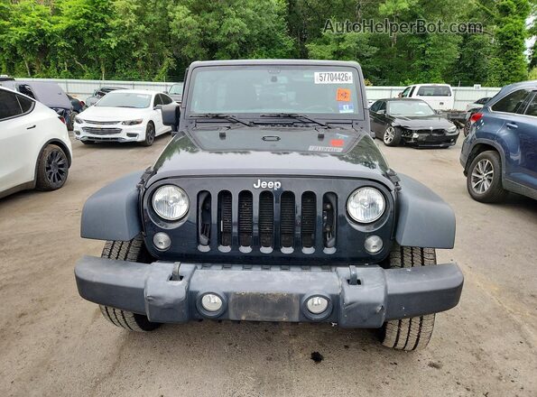 1C4BJWDG1HL696927 2017 JEEP WRANGLER Black Widok z przodu