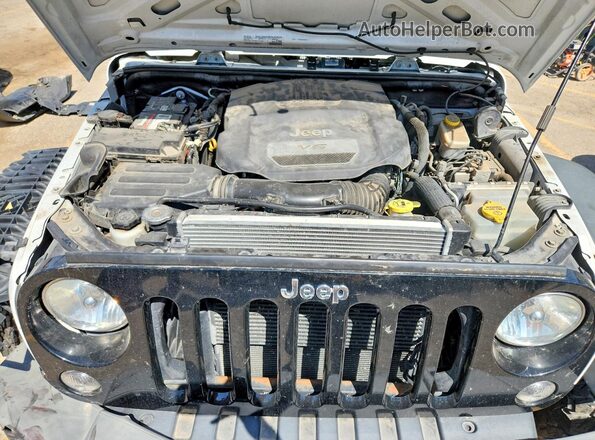 1C4BJWDG1JL886801 2018 JEEP WRANGLER White ძრავის განყოფილების ხედი
