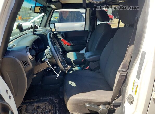 1C4BJWDG1JL886801 2018 JEEP WRANGLER White წინა სალონის ხედი