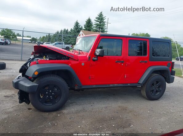 1C4BJWDG2GL213959 2016 JEEP WRANGLER UNLIMITED Red სალონის 360-გრადუსიანი ხედი