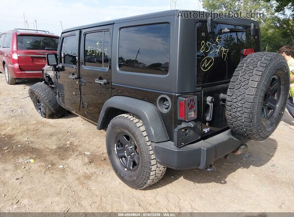 1C4BJWDG2JL855797 2018 JEEP WRANGLER Black Задня ліва чверть