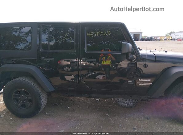 1C4BJWDG2JL855797 2018 JEEP WRANGLER Black Вид задньої частини салону