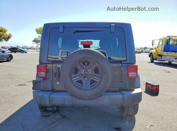 1C4BJWDG2JL894406 2018 JEEP WRANGLER Black Հետևի տեսք