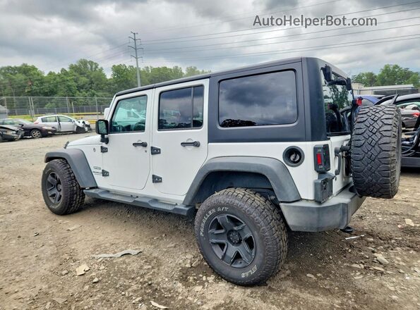 1C4BJWDG3GL104300 2016 JEEP WRANGLER White Rear left