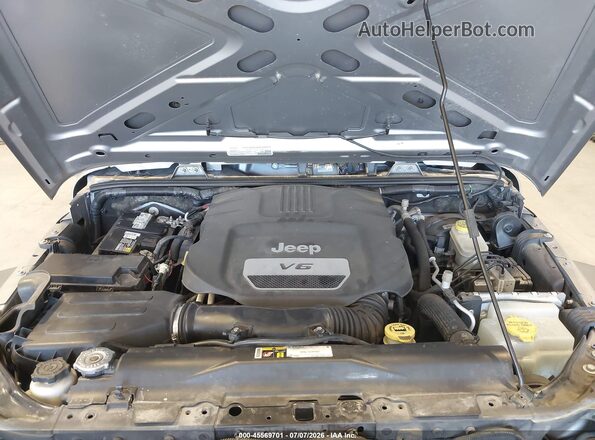 1C4BJWDG3GL109500 2016 JEEP WRANGLER UNLIMITED Gray უკანა ხედი