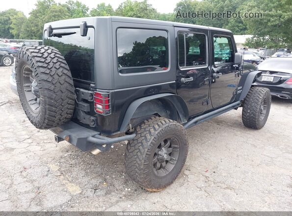 1C4BJWDG3GL132386 2016 JEEP WRANGLER UNLIMITED Black უკანა მარჯვენა