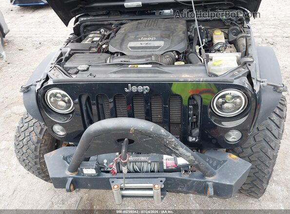 1C4BJWDG3GL132386 2016 JEEP WRANGLER UNLIMITED Black უკანა ხედი