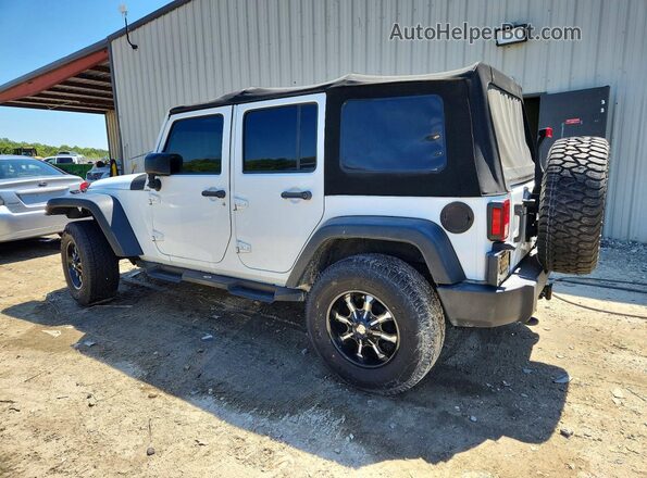 1C4BJWDG3GL200007 2016 JEEP WRANGLER White Trasero izquierdo