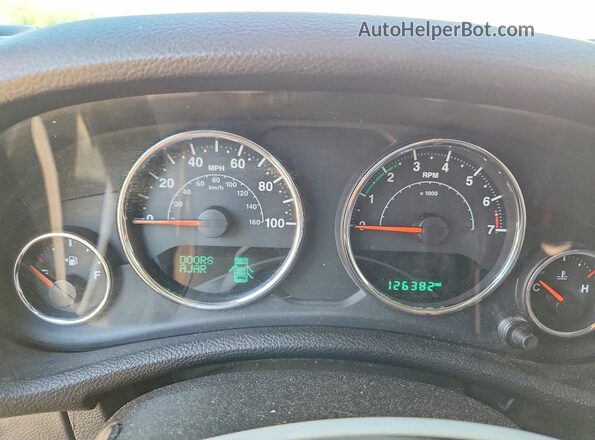 1C4BJWDG3GL200007 2016 JEEP WRANGLER White Vista del cuadro de instrumentos