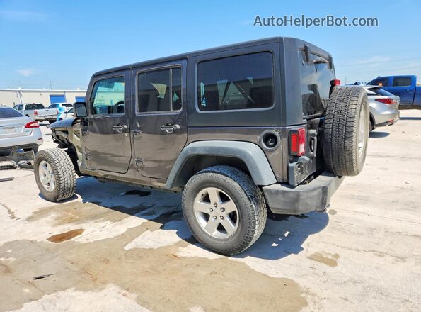 1C4BJWDG3GL248994 2016 JEEP WRANGLER Gray Задня ліва чверть