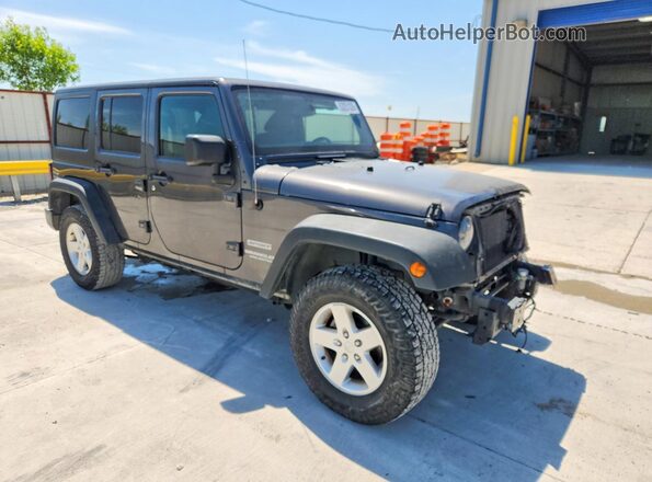 1C4BJWDG3GL248994 2016 JEEP WRANGLER Gray Передня права чверть