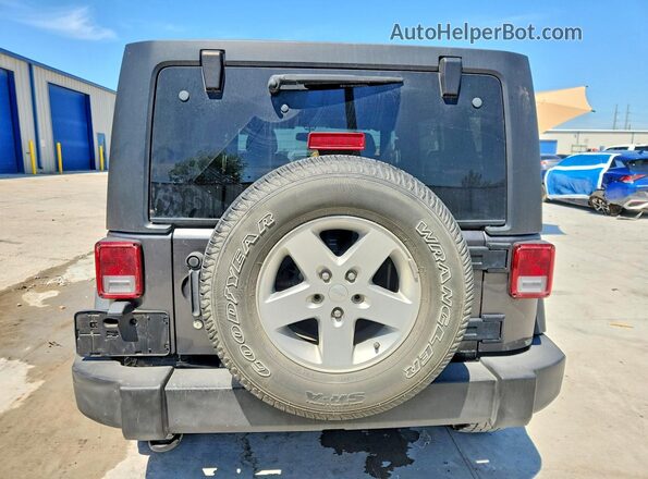 1C4BJWDG3GL248994 2016 JEEP WRANGLER Gray Вид ззаду