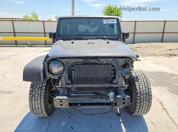 1C4BJWDG3GL248994 2016 JEEP WRANGLER Gray Вид спереду
