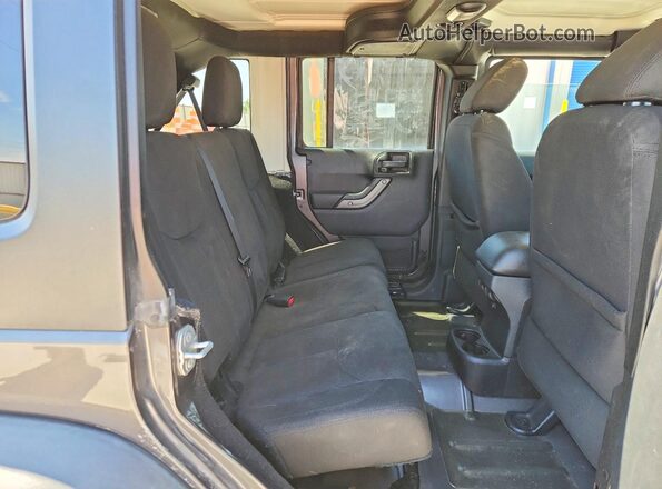 1C4BJWDG3GL248994 2016 JEEP WRANGLER Gray Вид задньої частини салону