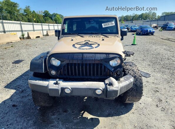 1C4BJWDG3GL317800 2016 JEEP WRANGLER Tan Widok z przodu