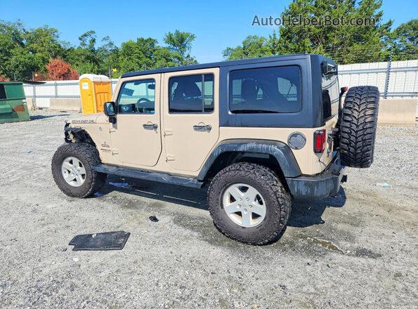 1C4BJWDG3GL317800 2016 JEEP WRANGLER Tan Tył lewy