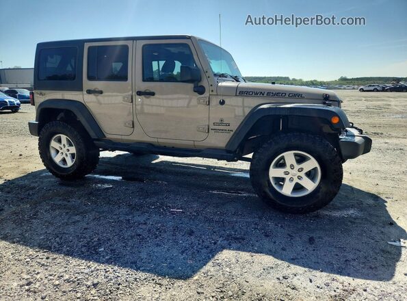 1C4BJWDG3GL317800 2016 JEEP WRANGLER Tan Przód prawy