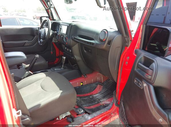 1C4BJWDG3HL561447 2017 JEEP WRANGLER UNLIMITED Red Вид салону спереду
